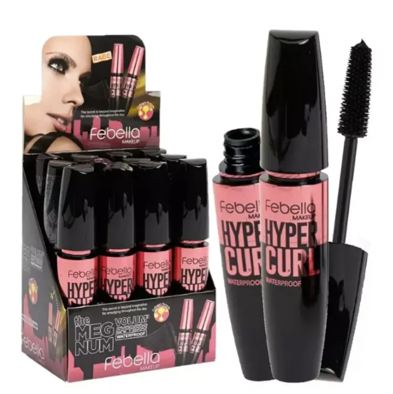 MÁSCARA PARA CÍLIOS HYPER CURL FEBELLA